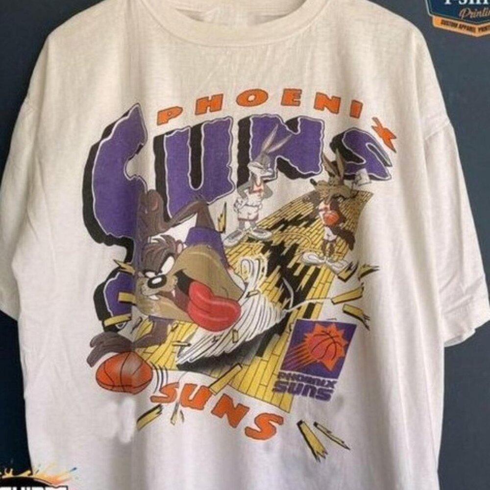 Nba Phoenix Suns Looney Tunes Shirt Phoenix Suns Shirt Basketball Shirt